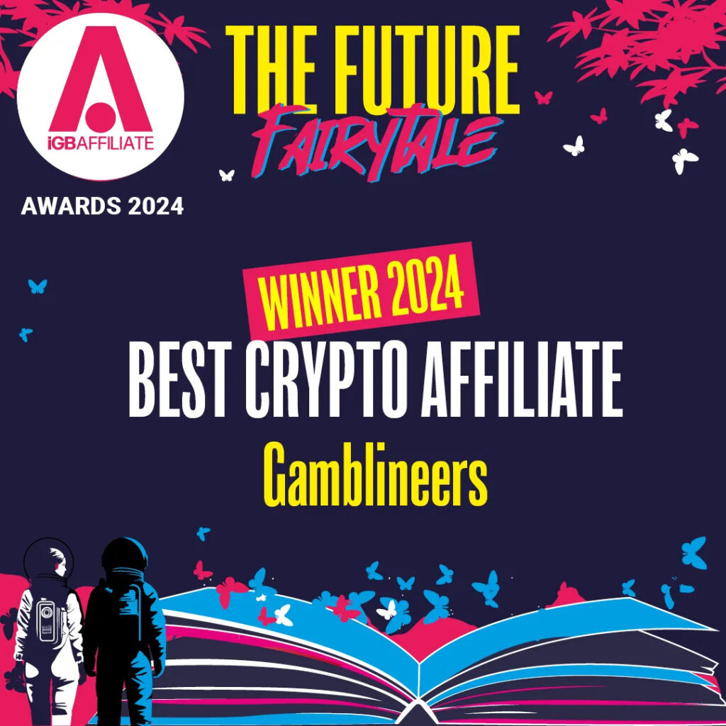 Gamblineers winner of Best Crypto Affiliate at iGB Affiliate Awards 2024