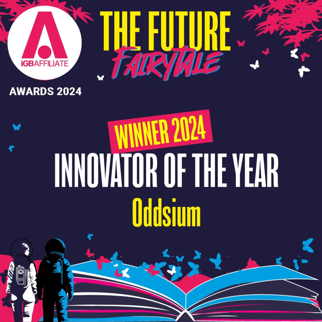 Innovator of the year Oddsium iGB Affiliate Awards 2024